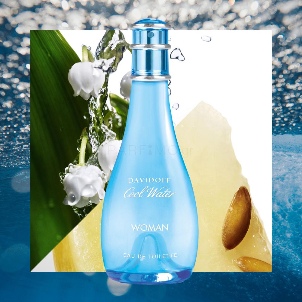 Davidoff Cool Water Woman Eau de Toilette για γυναίκες 100 ml Parfimo.gr