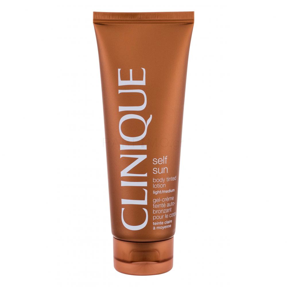Clinique Self Sun Body Tinted Lotion Self Tan για γυναίκες 125 ml