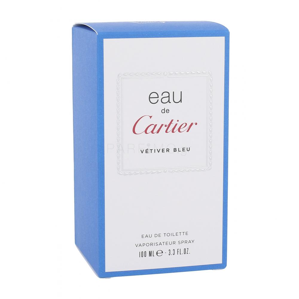 Cartier Eau de Cartier Vetiver Bleu Woda toaletowa – Tester •