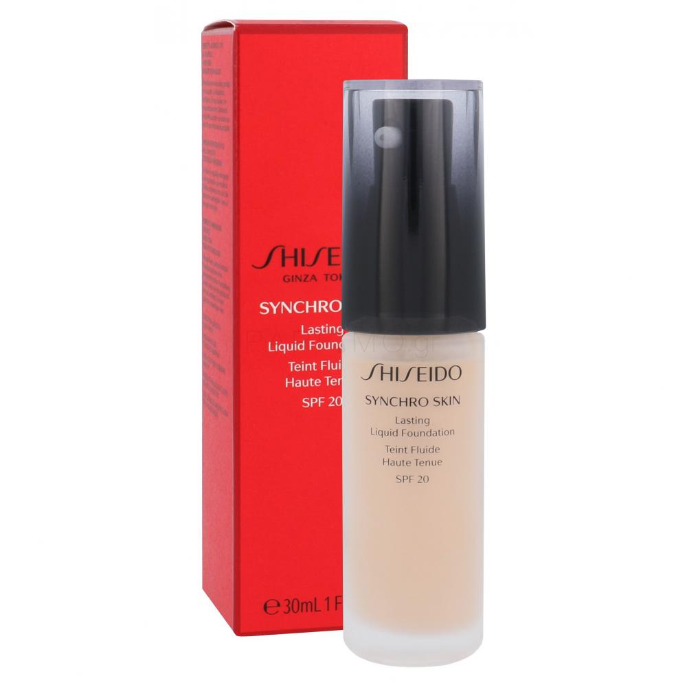 Shiseido Synchro Skin Lasting Liquid Foundation Spf20 Make Up για