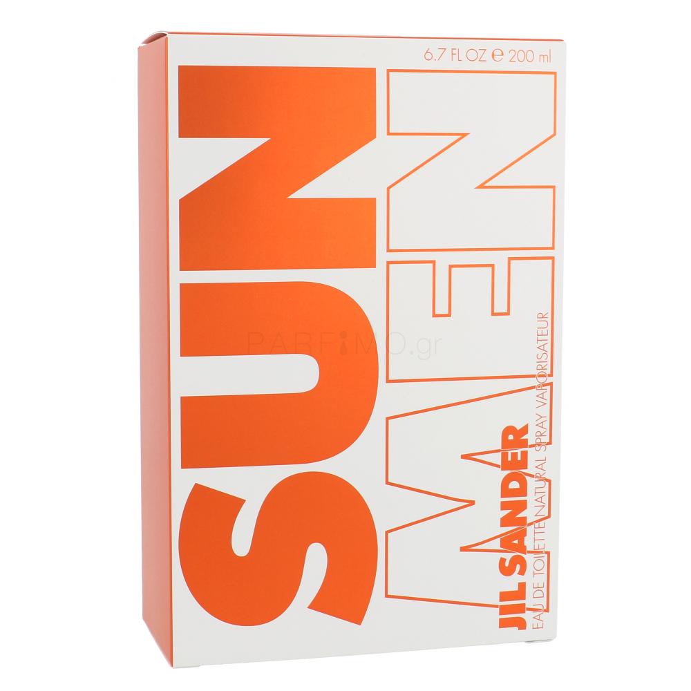 Jil Sander Sun Men Eau de Toilette για άνδρες 200 ml