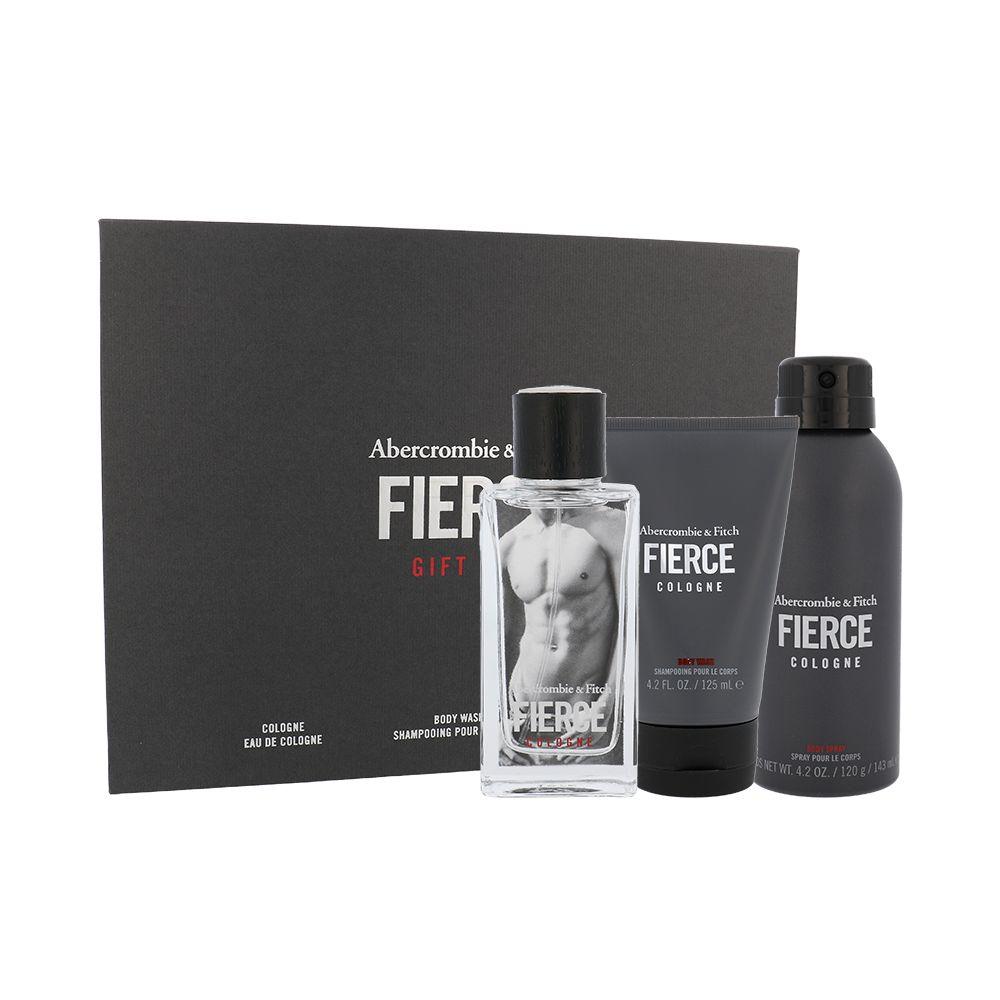Abercrombie & Fitch Fierce Σετ δώρου κολώνια 50 ml + αποσμητικό 143 ml + αφρόλουτρο 125 ml