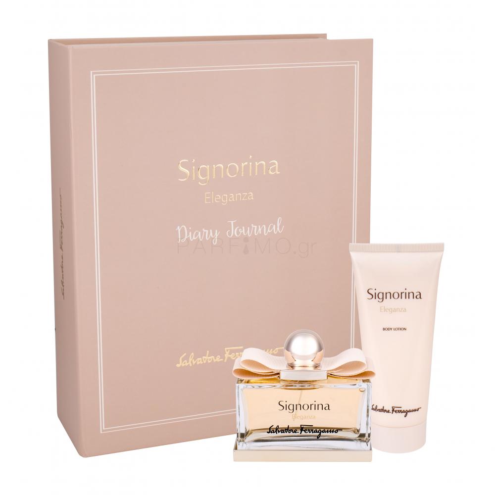 Salvatore Ferragamo Signorina Eleganza Σετ δώρου για γυναίκες EDP 100 ml +  λοσιόν σώματος 100 ml | Parfimo.gr