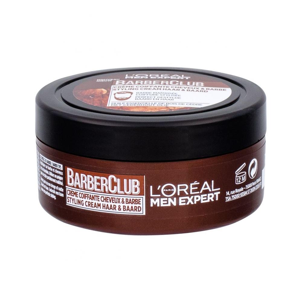 L'Oréal Paris Men Expert Barber Club Beard & Hair Styling Cream Βάλσαμο για τα γένια για άνδρες