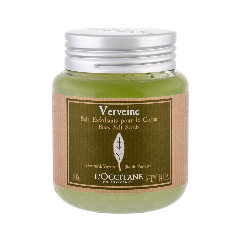 L'Occitane Verveine Body Salt Scrub Peeling σώματος για γυναίκες 400 gr