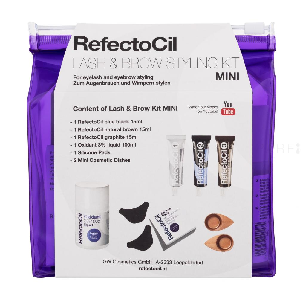 RefectoCil Eyelash And Eyebrow Tint Βαφή φρυδιών για γυναίκες Σετ