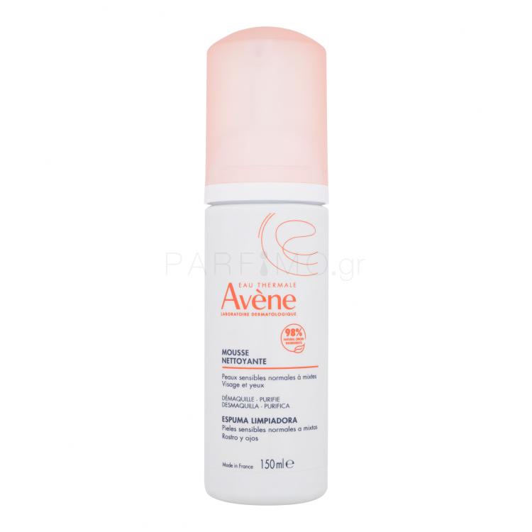 Avene Sensitive Skin Cleansing Foam Αφρός καθαρισμού για γυναίκες 150 ml
