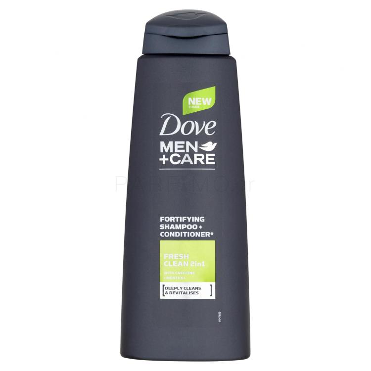 Dove Men + Care Fresh Clean 2in1 Σαμπουάν για άνδρες 400 ml