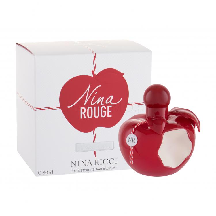 Nina Ricci Nina Rouge Eau de Toilette για γυναίκες 80 ml