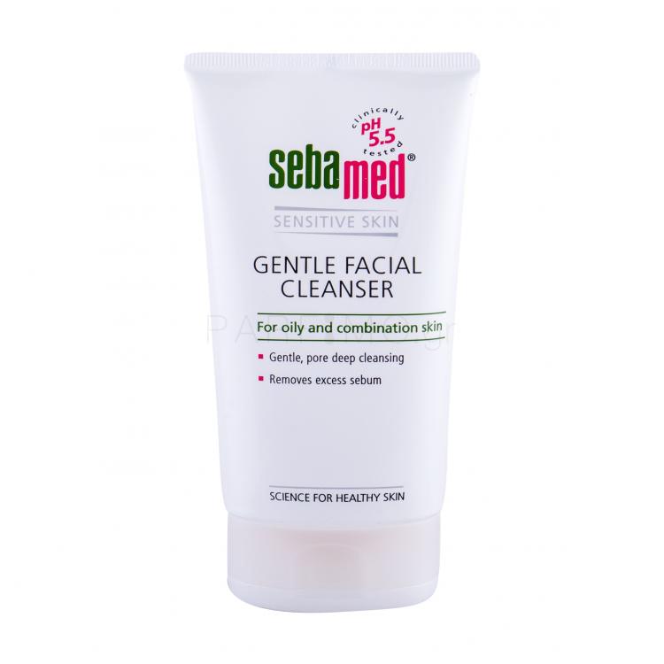 SebaMed Sensitive Skin Gentle Facial Cleanser Oily Skin Καθαριστικό τζελ για γυναίκες 150 ml