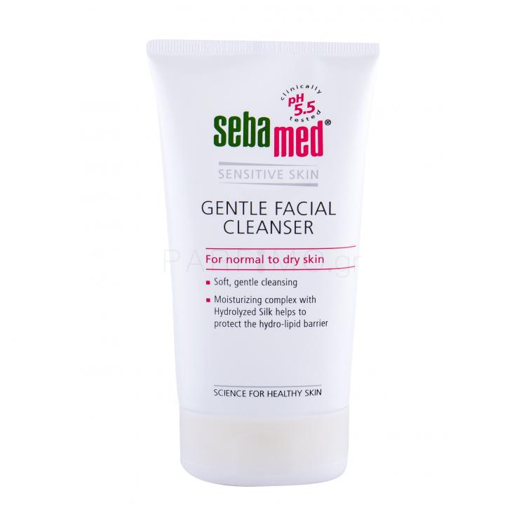 SebaMed Sensitive Skin Gentle Facial Cleanser Normal Skin Καθαριστικό τζελ για γυναίκες 150 ml