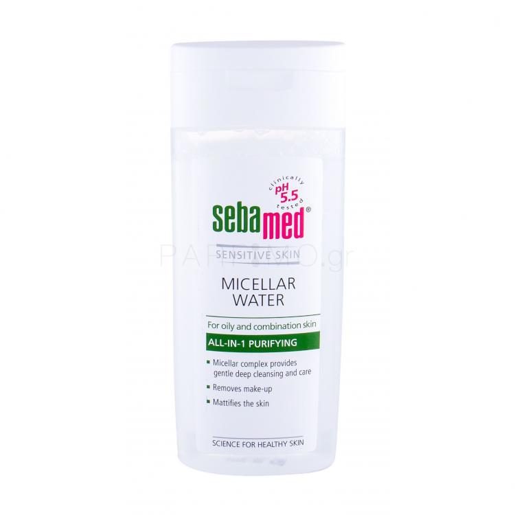 SebaMed Sensitive Skin Micellar Water Oily Skin Μικυλλιακό νερό για γυναίκες 200 ml