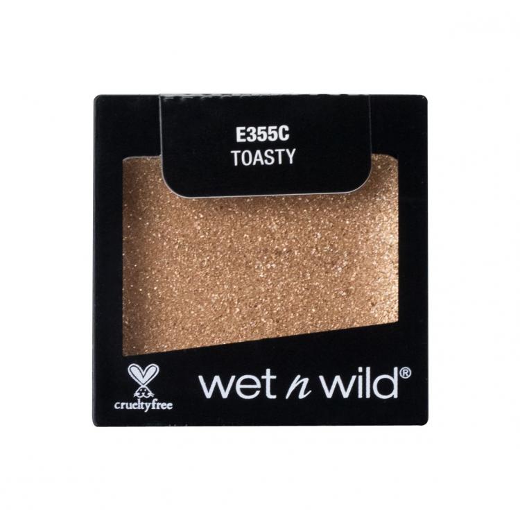 Wet n Wild Color Icon Glitter Single Σκιές ματιών για γυναίκες 1,4 gr Απόχρωση Toasty