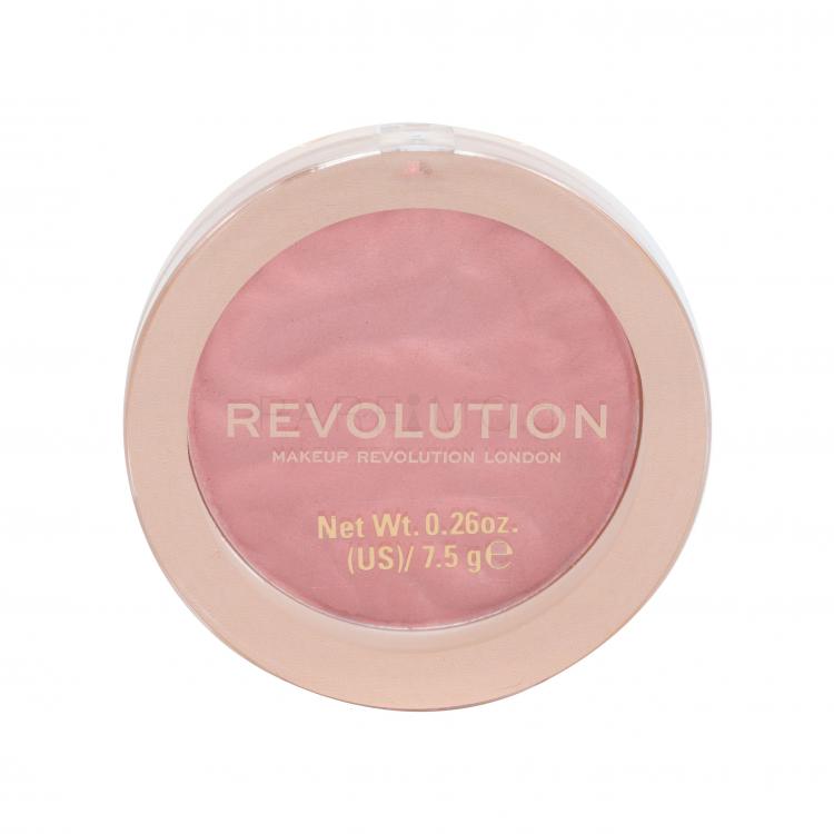 Makeup Revolution London Re-loaded Ρουζ για γυναίκες 7,5 gr Απόχρωση Rhubarb &amp; Custard