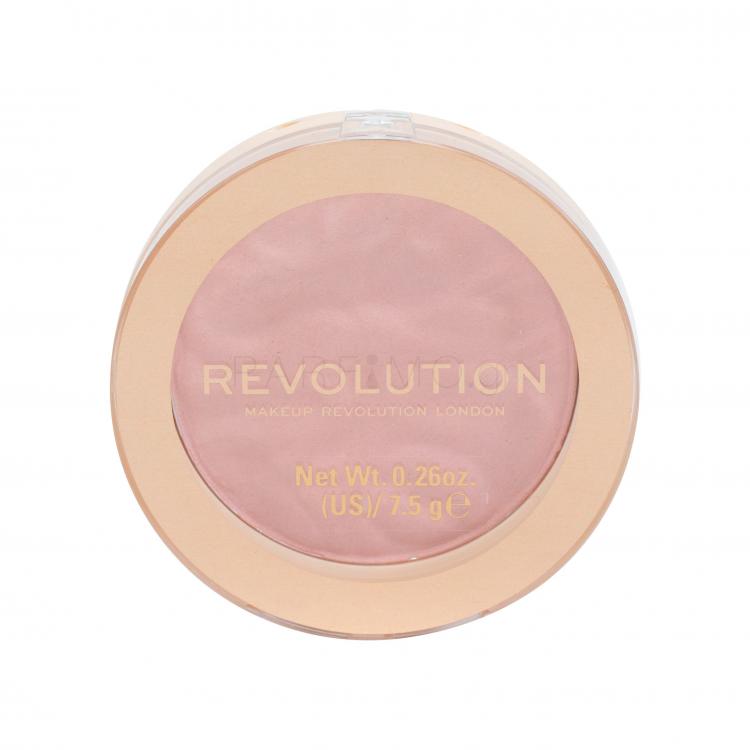 Makeup Revolution London Re-loaded Ρουζ για γυναίκες 7,5 gr Απόχρωση Peaches &amp; Cream