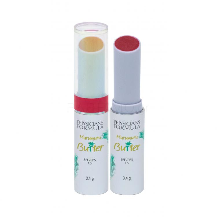 Physicians Formula Murumuru Butter Lip Cream SPF15 Βάλσαμο για τα χείλη για γυναίκες 3,4 gr Απόχρωση Rio De Janeiro