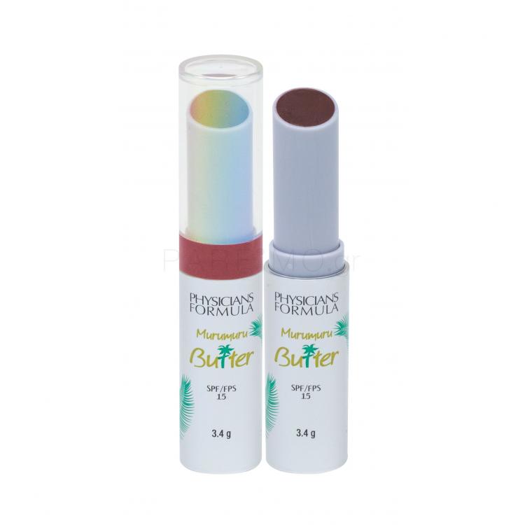Physicians Formula Murumuru Butter Lip Cream SPF15 Βάλσαμο για τα χείλη για γυναίκες 3,4 gr Απόχρωση Nights In Rio