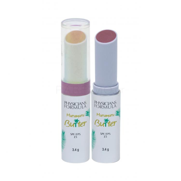 Physicians Formula Murumuru Butter Lip Cream SPF15 Βάλσαμο για τα χείλη για γυναίκες 3,4 gr Απόχρωση Mauvin´ To Brazil