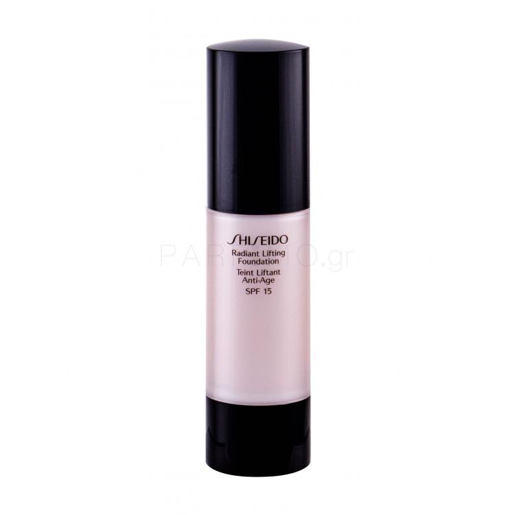 Shiseido Radiant Lifting Foundation SPF15 Make up για γυναίκες 30 ml Απόχρωση B20 Natual Light Beige