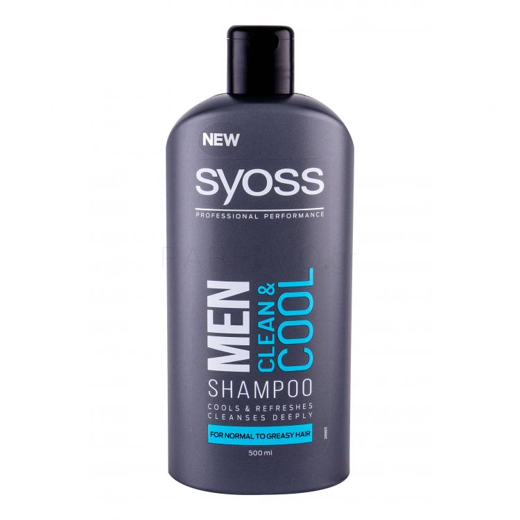 Syoss Men Clean &amp; Cool Σαμπουάν για άνδρες 500 ml