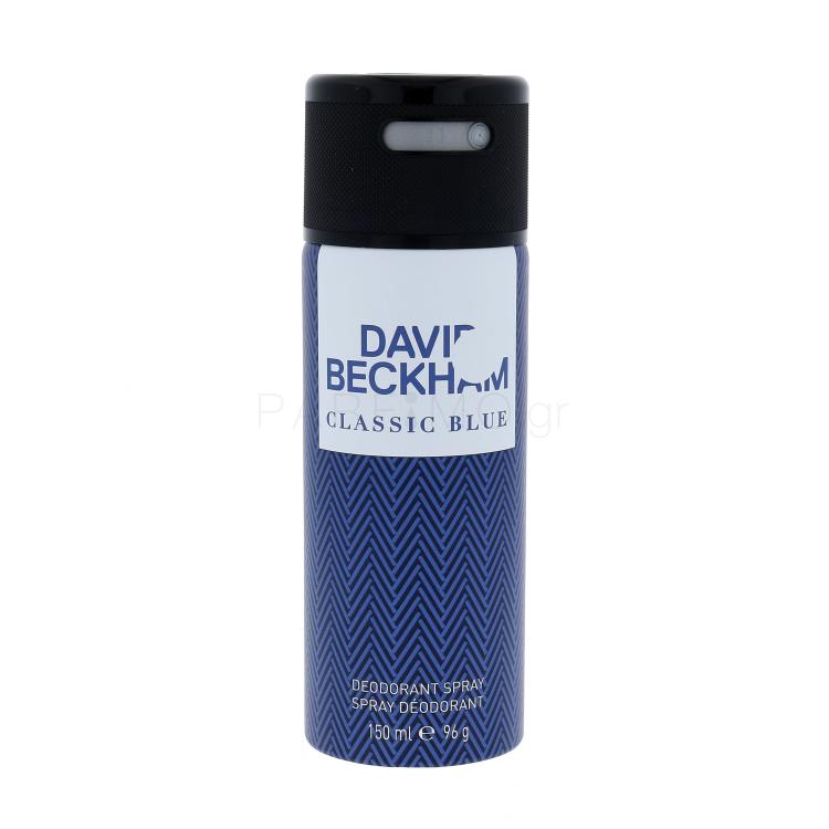 David Beckham Classic Blue Αποσμητικό για άνδρες 150 ml κατεστραμμένο φιαλίδιο