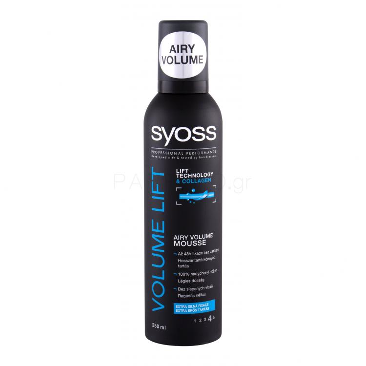Syoss Volume Lift Mousse Αφρός μαλλιών για γυναίκες 250 ml