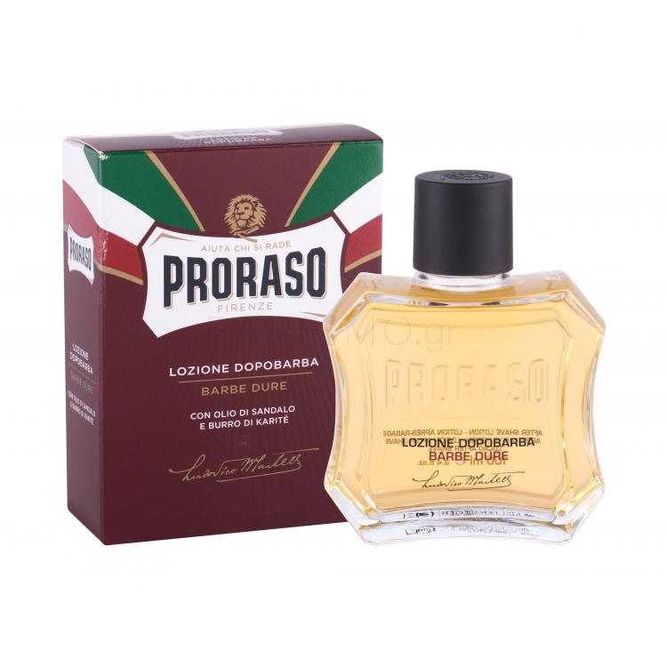 PRORASO Red After Shave Lotion Aftershave για άνδρες 100 ml
