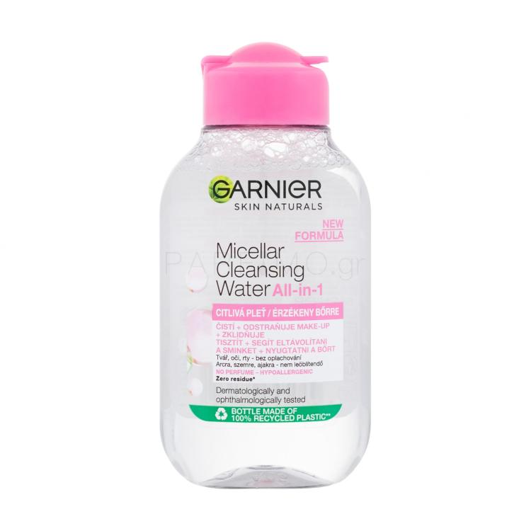 Garnier Skin Naturals Micellar Water All-In-1 Sensitive Μικυλλιακό νερό για γυναίκες 100 ml