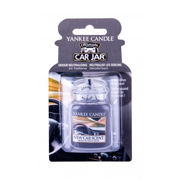 Yankee Candle New Car Scent Car Jar Αρωματικά αυτοκινήτου 1 τεμ