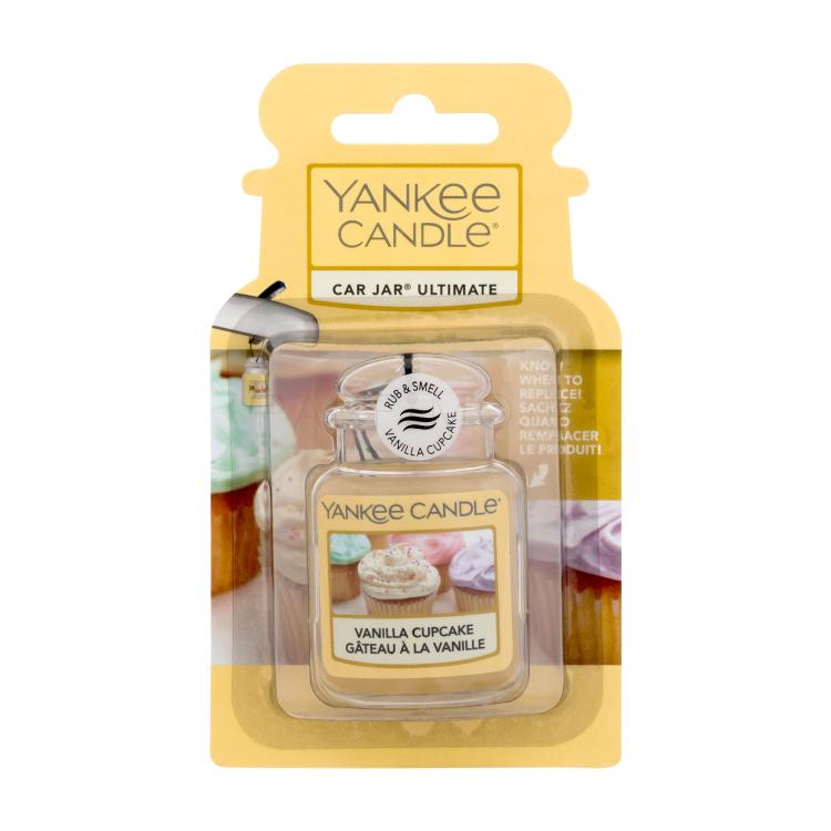 Yankee Candle Vanilla Cupcake Car Jar Αρωματικά αυτοκινήτου 1 τεμ