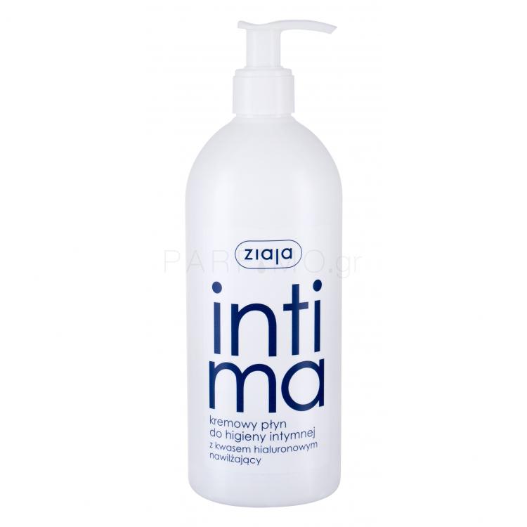 Ziaja Intimate Creamy Wash With Hyaluronic Acid Ευαίσθητη Περιοχή για γυναίκες 500 ml
