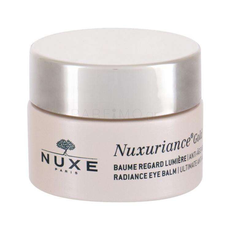 NUXE Nuxuriance Gold Radiance Eye Balm Τζελ ματιών για γυναίκες 15 ml TESTER