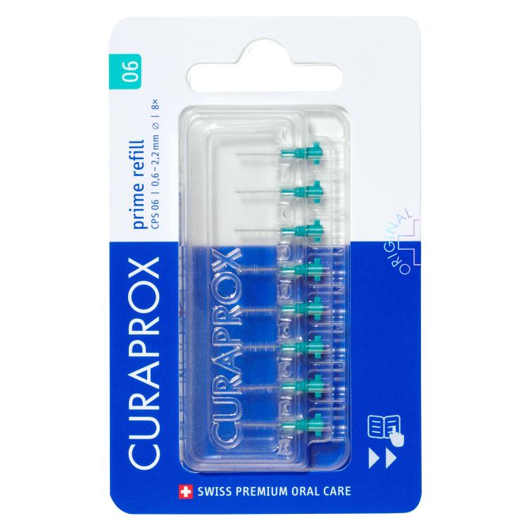 Curaprox CPS 06 Prime Refill 0,6 - 2,2 mm Μεσοδόντια οδοντοβουρτσάκια Σετ