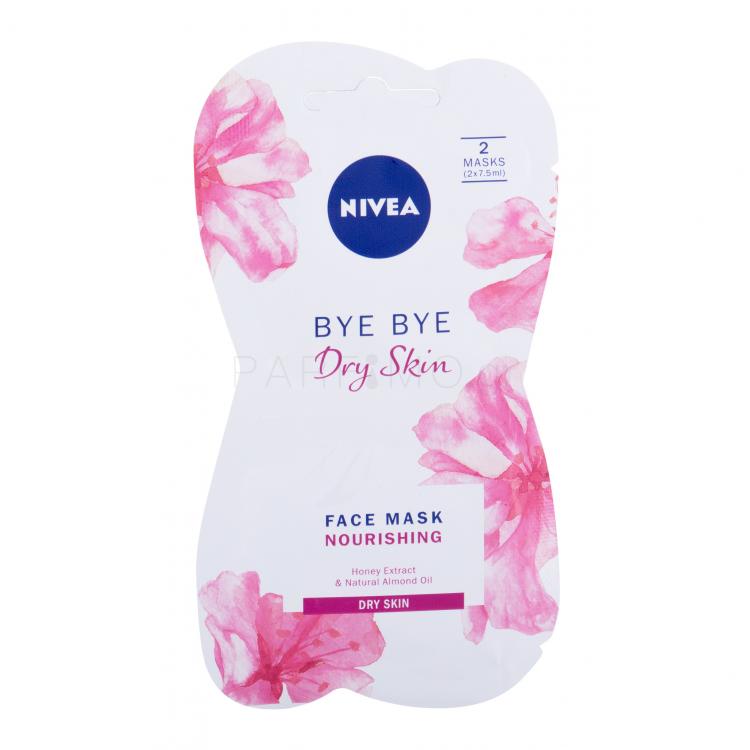 Nivea Bye Bye Dry Skin Μάσκα προσώπου για γυναίκες 15 ml