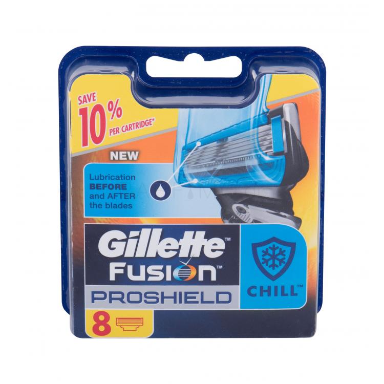 Gillette ProShield Chill Ανταλλακτικές λεπίδες για άνδρες 8 τεμ