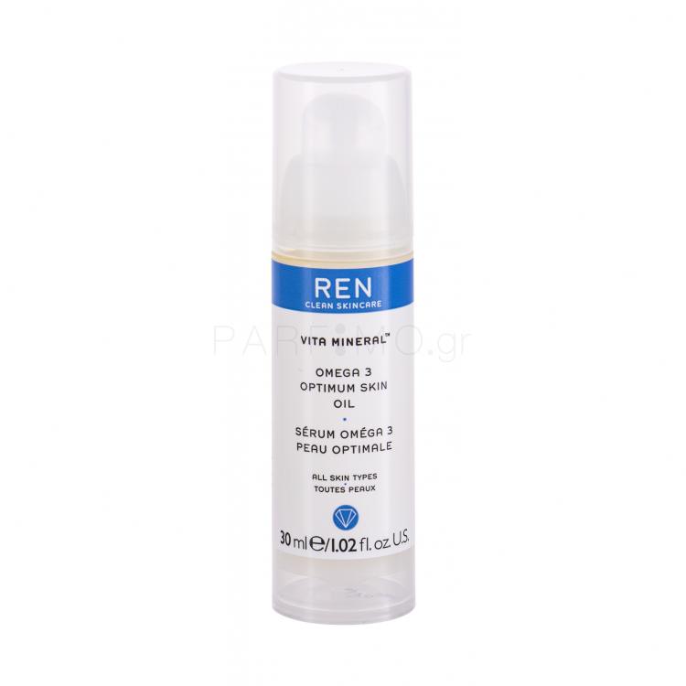 REN Clean Skincare Vita Mineral Omega 3 Λάδι προσώπου για γυναίκες 30 ml