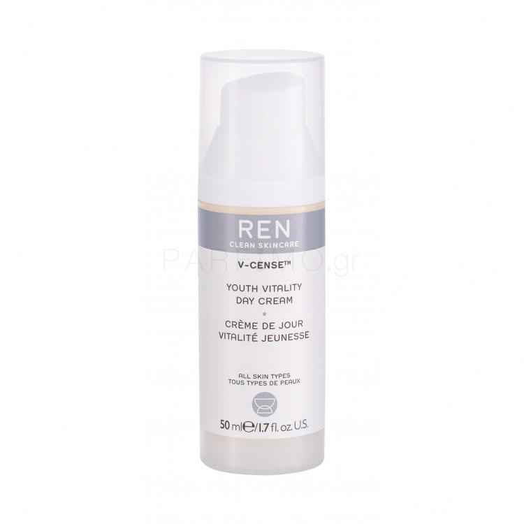 REN Clean Skincare V-Cense Youth Vitality Κρέμα προσώπου ημέρας για γυναίκες 50 ml