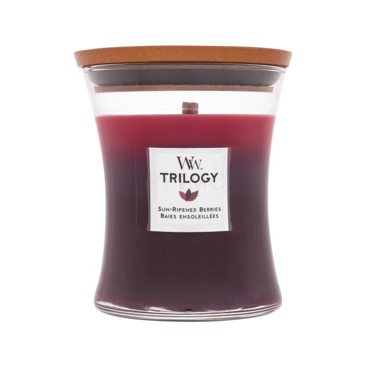 WoodWick Trilogy Sun Ripened Berries Αρωματικό κερί 275 gr