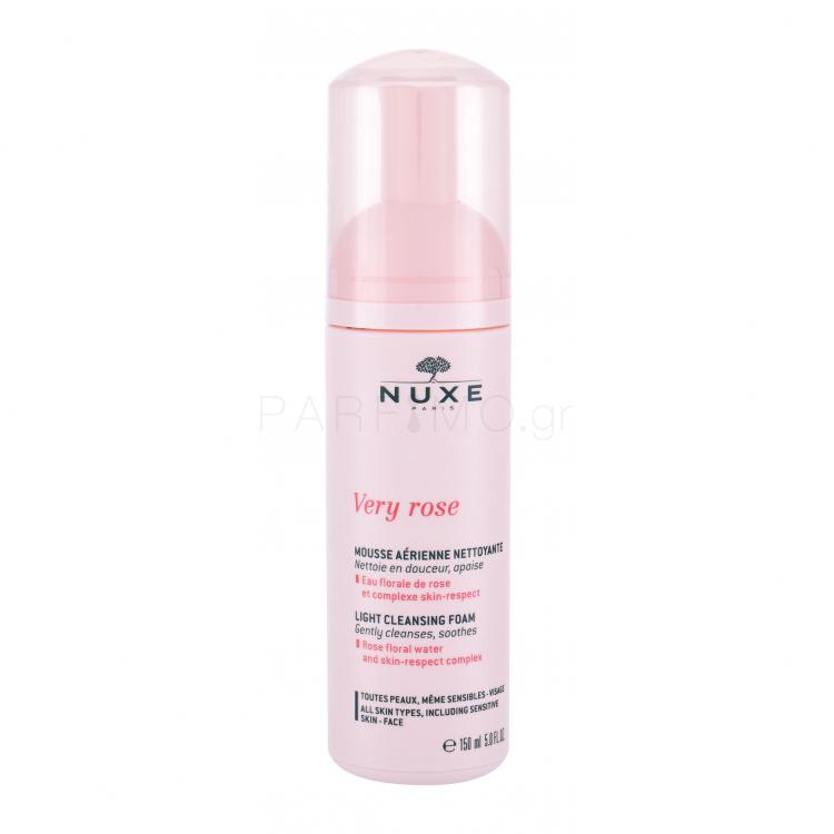 NUXE Very Rose Light Αφρός καθαρισμού για γυναίκες 150 ml