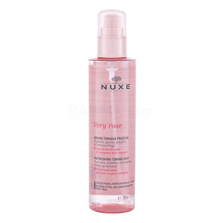 NUXE Very Rose Refreshing Toning Λοσιόν προσώπου για γυναίκες 200 ml