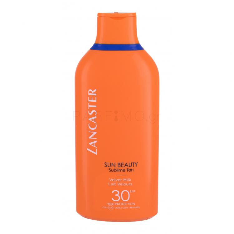 Lancaster Sun Beauty Velvet Milk SPF30 Αντιηλιακό προϊόν για το σώμα 400 ml