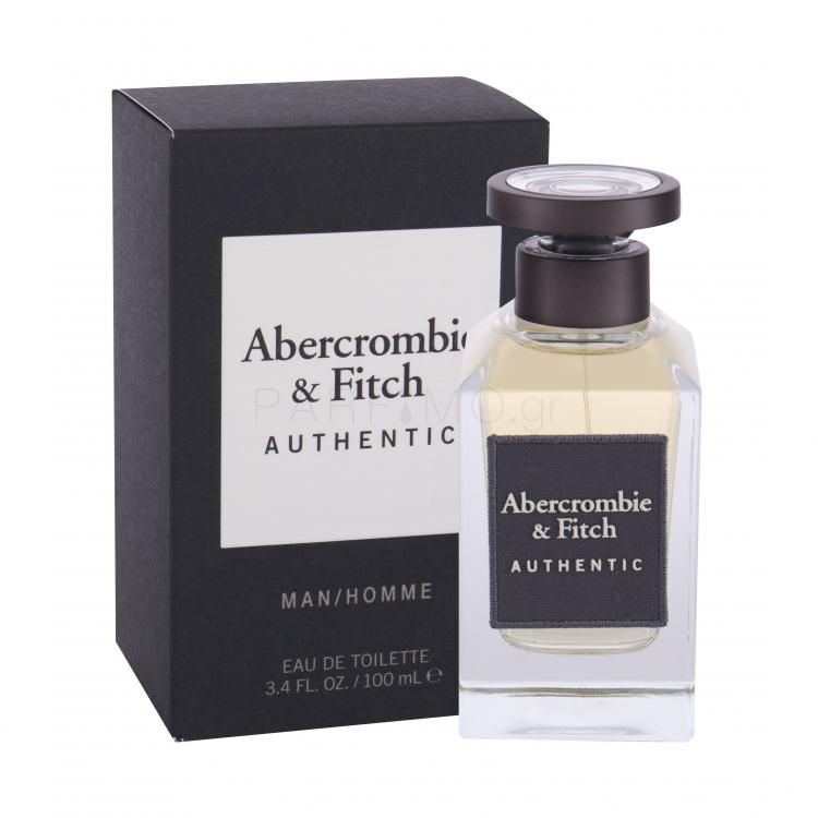 Abercrombie &amp; Fitch Authentic Eau de Toilette για άνδρες 100 ml