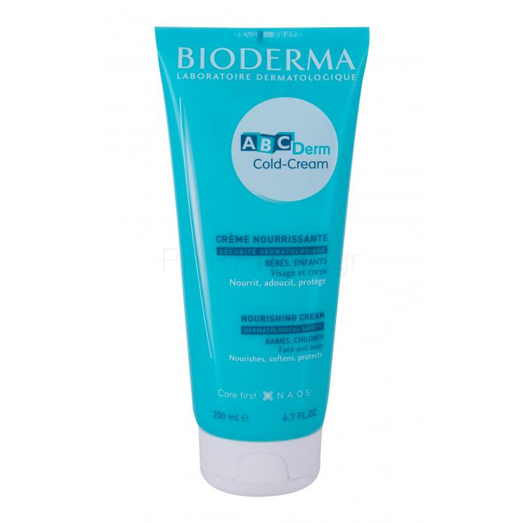 BIODERMA ABCDerm Cold-Cream Face &amp; Body Κρέμα σώματος για παιδιά 200 ml