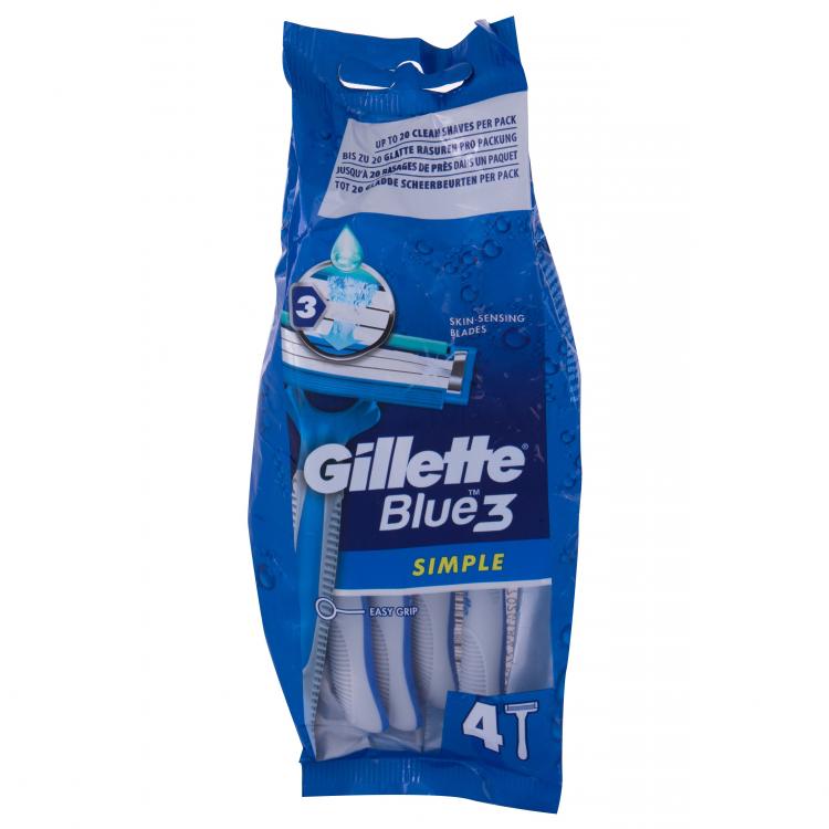 Gillette Blue3 Simple Ξυριστική μηχανή για άνδρες Σετ