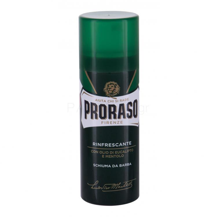 PRORASO Green Shaving Foam Αφροί ξυρίσματος για άνδρες 50 ml