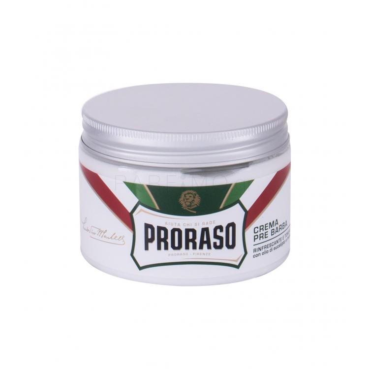 PRORASO Green Pre-Shave Cream Προϊόν για πριν το ξύρισμα για άνδρες 300 ml