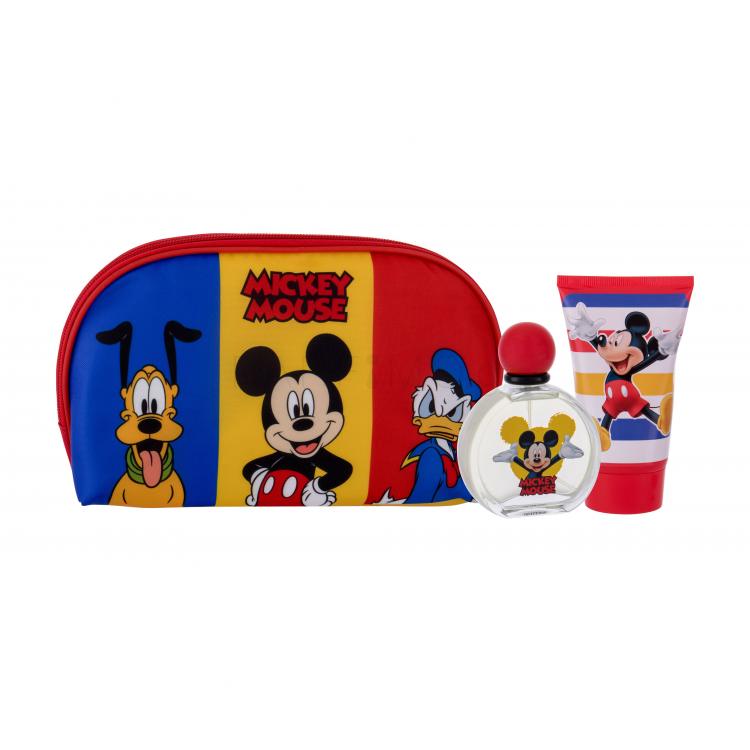 Disney Mickey Mouse Σετ δώρου EDT 50 ml + αφρόλουτρο 100 ml + καλλυντική τσάντα