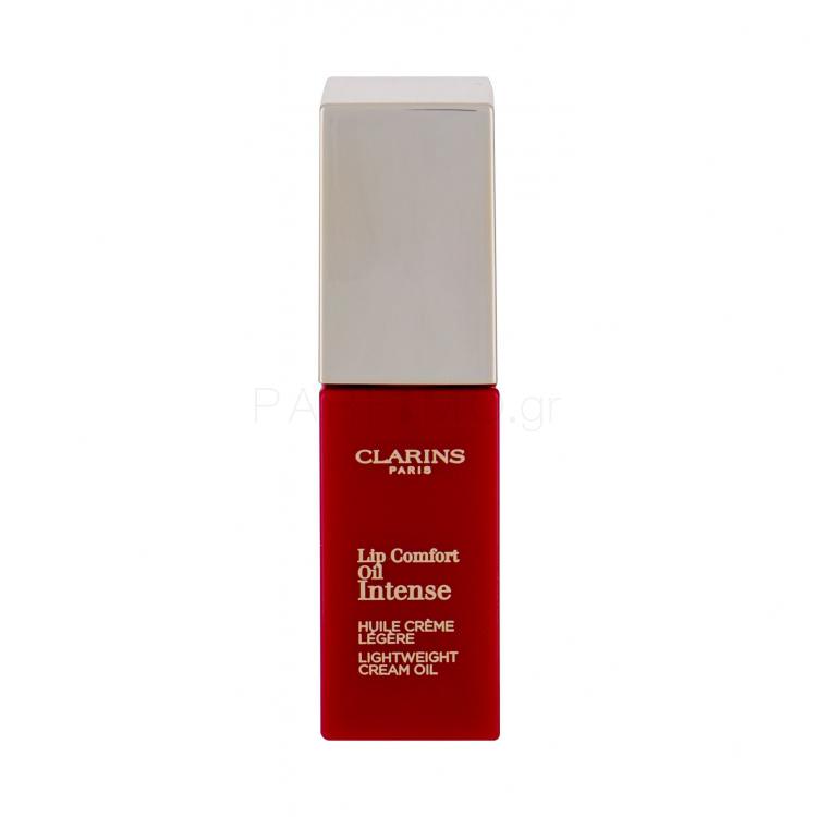 Clarins Lip Comfort Oil Intense Λάδι χειλιών για γυναίκες 7 ml Απόχρωση 07 Intense Red