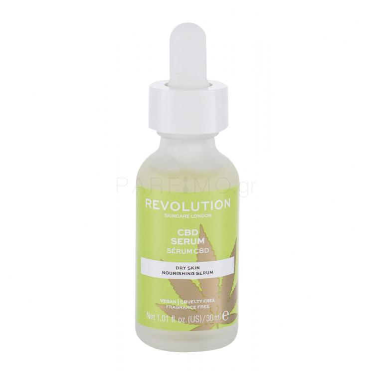 Revolution Skincare CBD Nourishing Serum Ορός προσώπου για γυναίκες 30 ml
