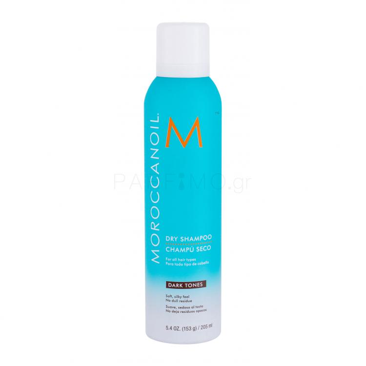 Moroccanoil Dry Shampoo Dark Tones Ξηρό σαμπουάν για γυναίκες 205 ml